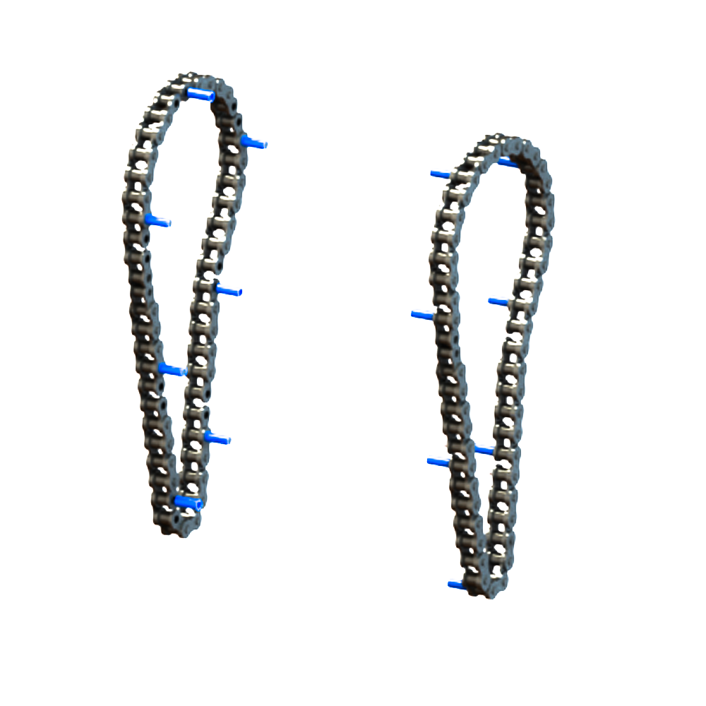 Stainless Flap Chain Set
