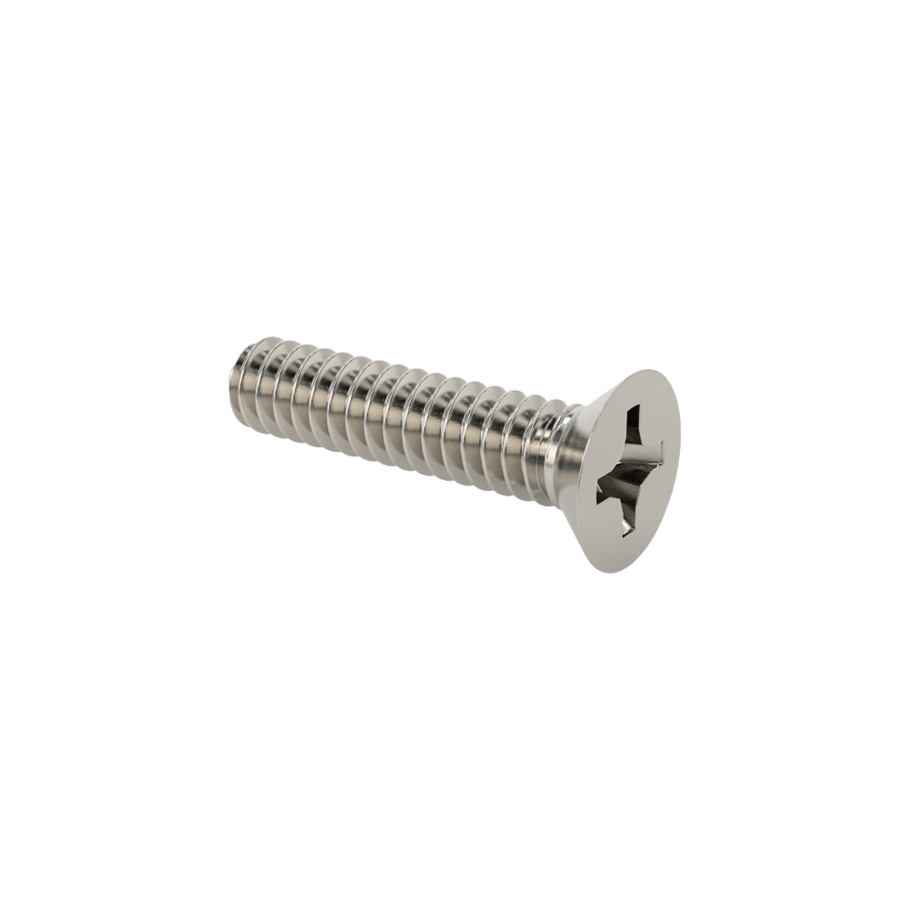 Flat Cross Head Self Tapping Screw #6 x 5/8" (SUS)