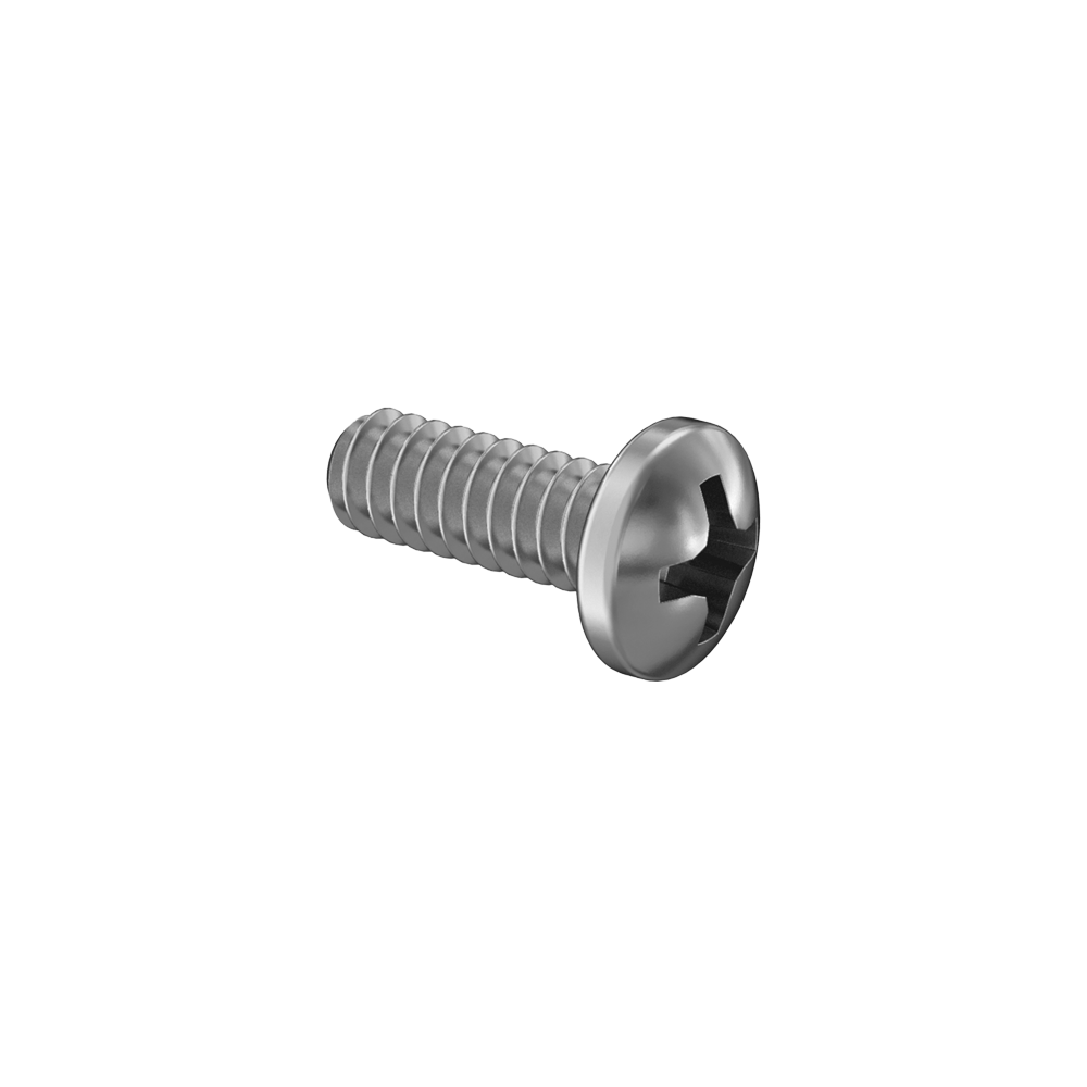 Pan Head Philip #6-32x 3/8 Type F (Zn)