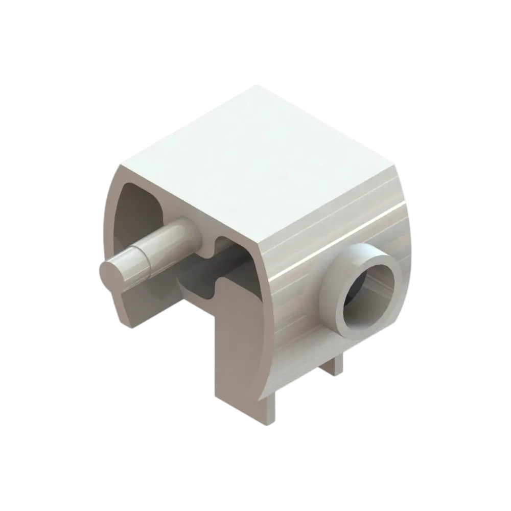 Block w/o Stud Clamshell
