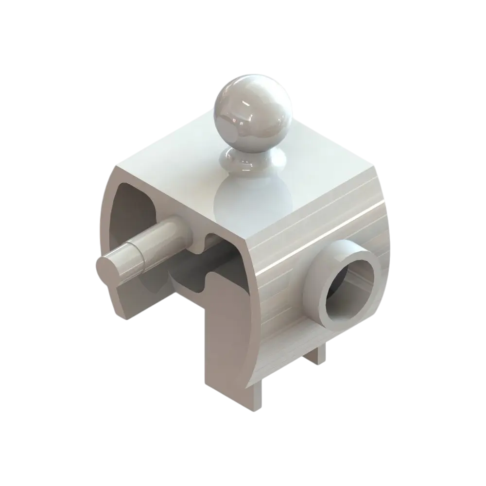 Block w/ Ball Clamshell